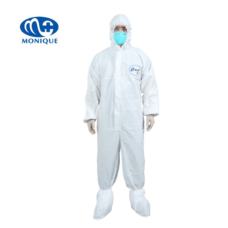 White Disposable Sterile Medical Isolation Gown